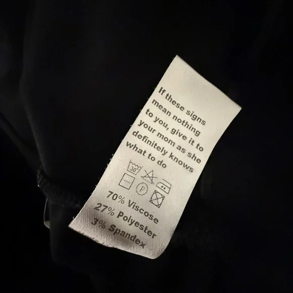 Julia Allert’s Black Wide Leg Trousers Jersey - Picture 16 of 16